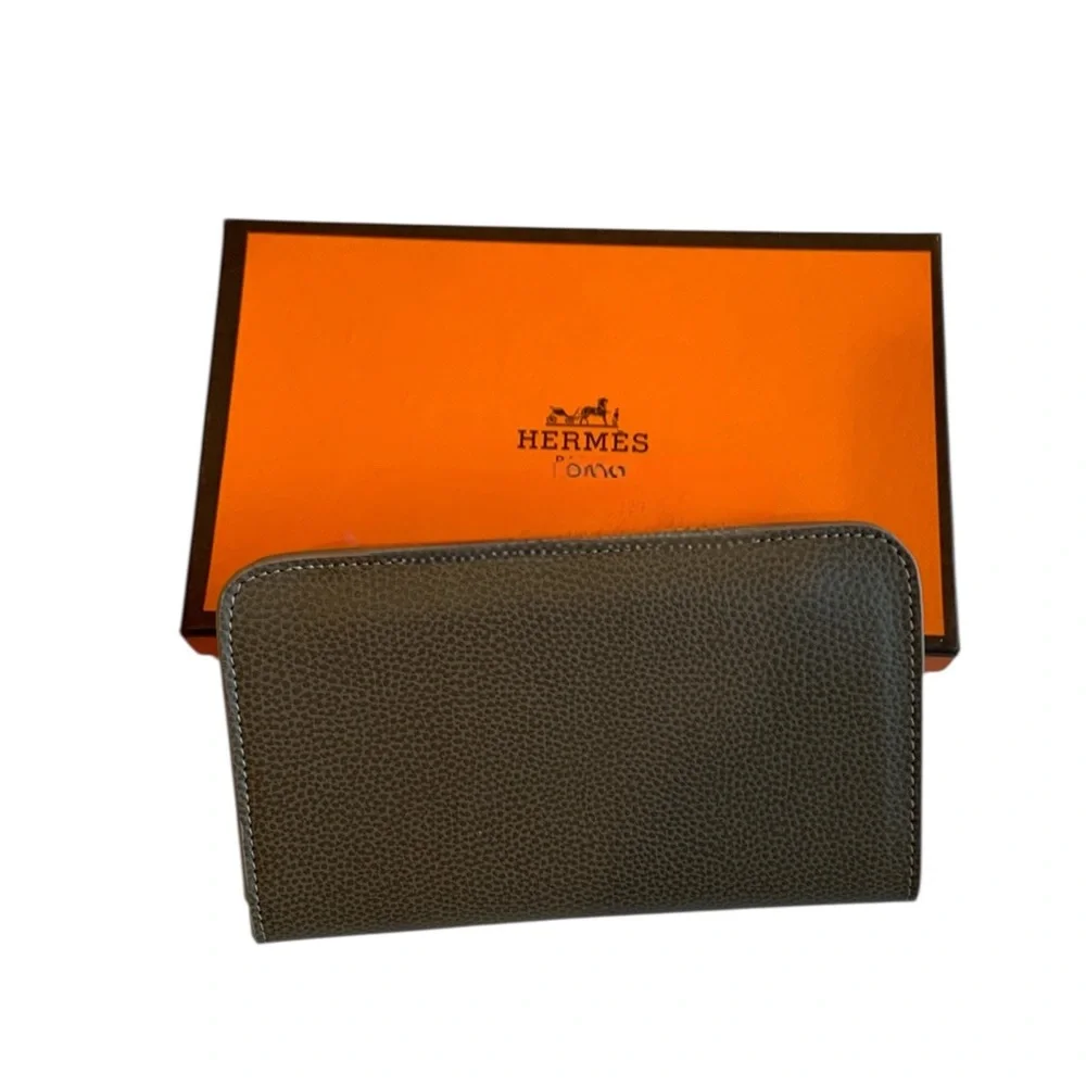 🆕 Luxury “HERMES” Style Dogon Compact wallet 🆕 - Picture 6 of 7